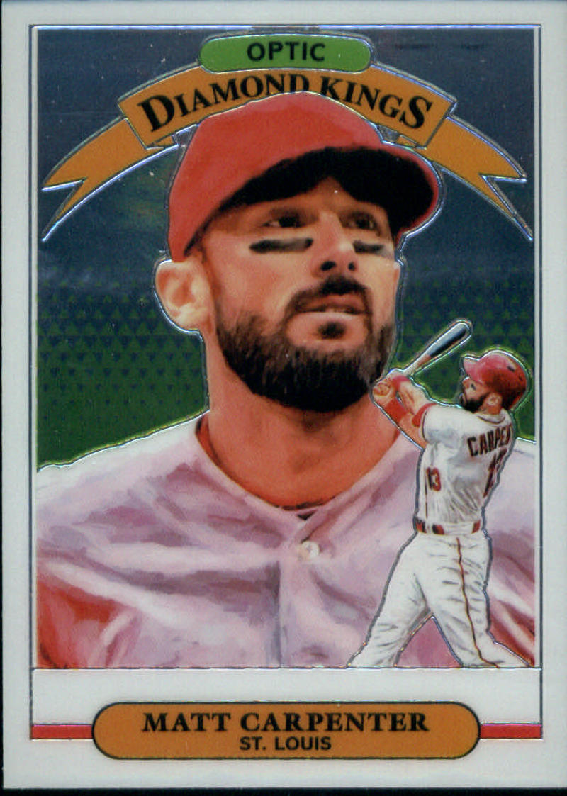 2019 Donruss Optic #23 Matt Carpenter Diamond King St. Louis Cardinals | eBay